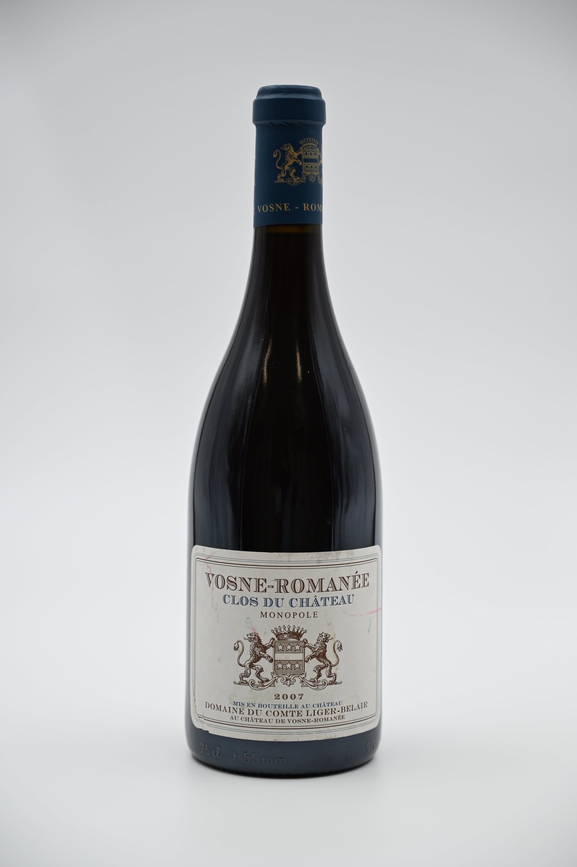2007 Comte Liger Belair, Vosne Romanee Clos du Chateau 里贝伯爵酒庄城堡园 沃恩罗曼尼村 红葡萄酒 李白