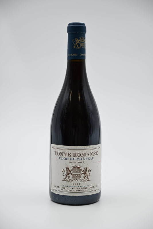 2007 Comte Liger Belair, Vosne Romanee Clos du Chateau 里贝伯爵酒庄城堡园 沃恩罗曼尼村 红葡萄酒 李白