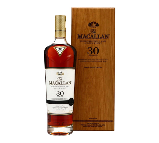 The Macallan 30 Year Old Sherry Oak Single Malt Scotch Whisky 700ml - 2020 Release