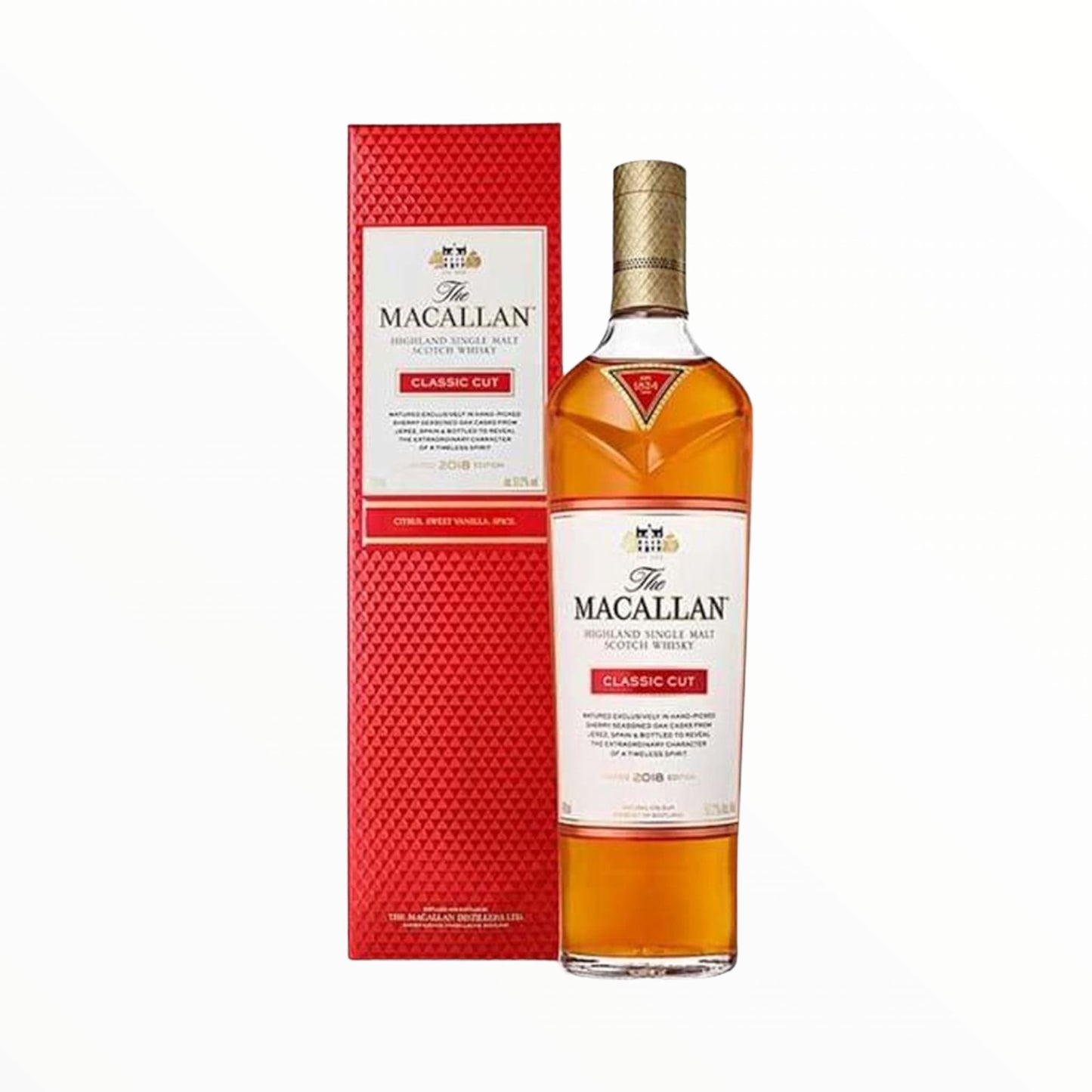 The Macallan Classic Cut Single Malt Scotch Whisky 700ml - 2018 Release